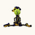 Petsports Braided Rope Rasta Man with Tennis Ball Dog Toy